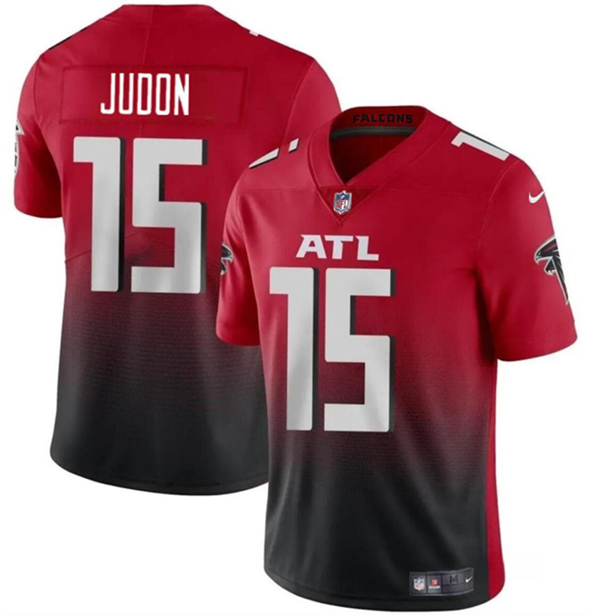 Youth Red/Black Atlanta Falcons #15 Matthew Judon Vapor Untouchable Limited Stitched Football Jersey